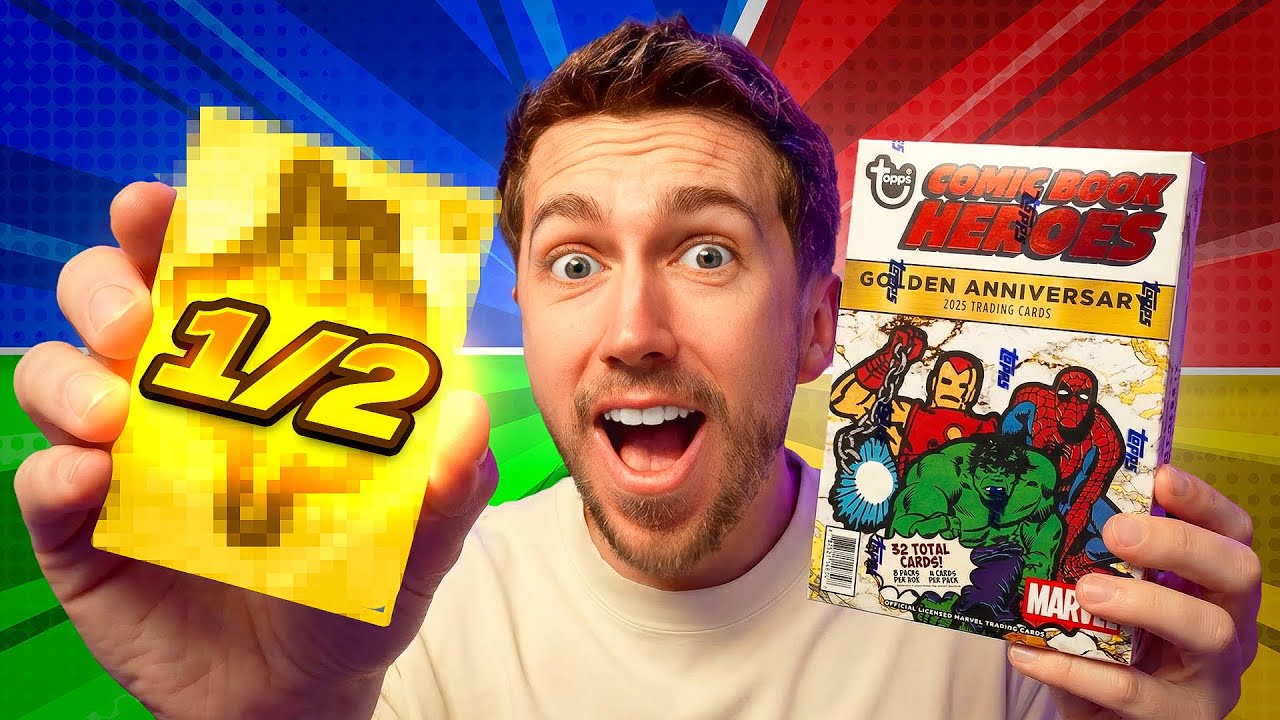 This MARVEL Box Gave Me a 1 of 2 Card?! (My First Ever!)
