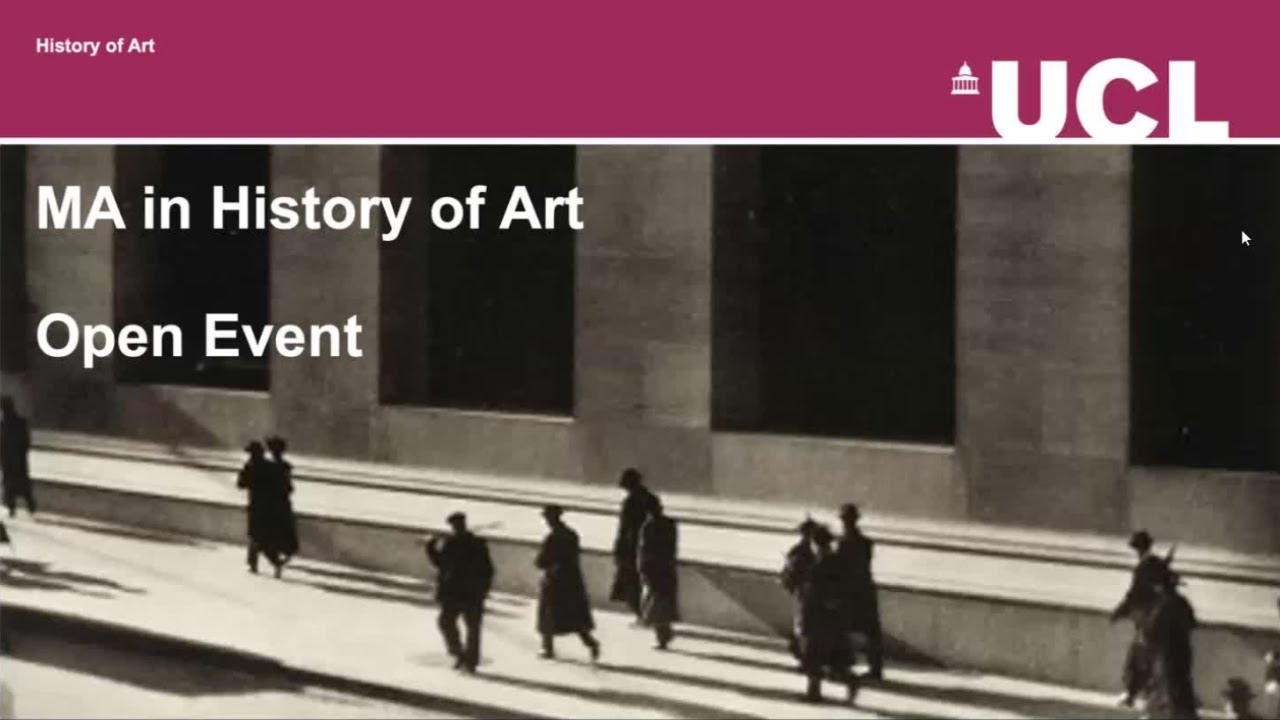 Virtual Open Day MA History of Art