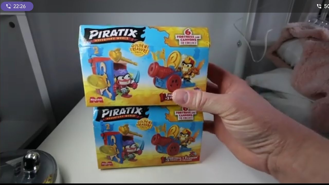 PIRATIX MYSTERY FORT BLIND BOX OPENING WITH CANONS