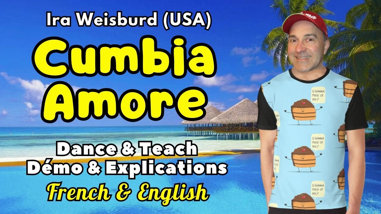 Cumbia Amore Line Dance (Dance & Teach / Démo & Explications / French & English)
