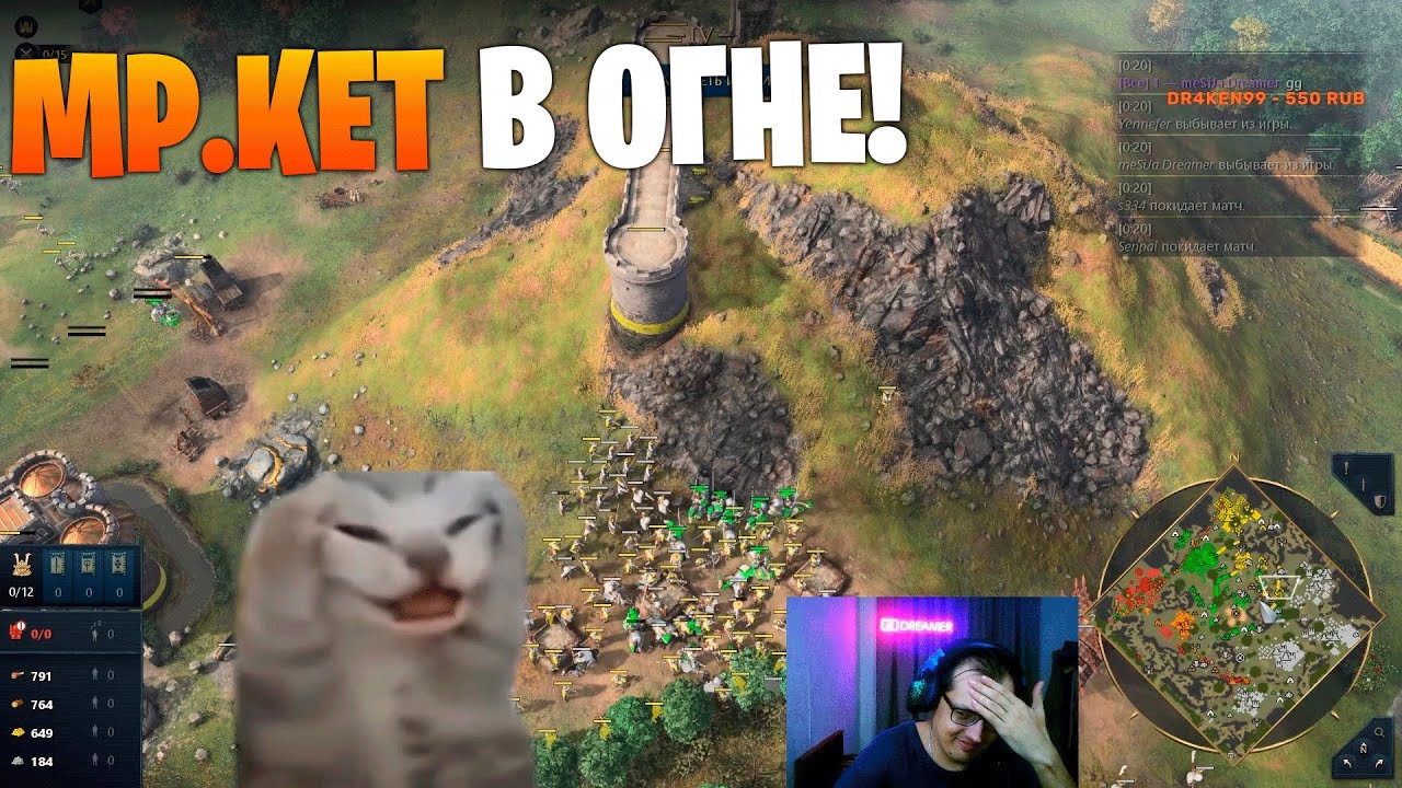 КТО ПОДСТАВИЛ МИСТЕРА КЕТА?!🧐 Age of Empires IV FUN Moments