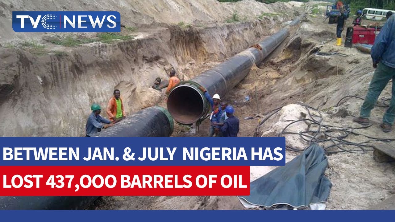 Crude Oil Theft | Nigeria Lost An Average Of 437,000 BPD Btw Jan  And July