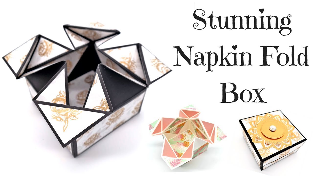 Napkin Fold Gift Box