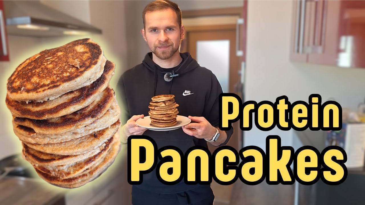 Saftige Protein Pancakes || Fertig in 15min 🥞