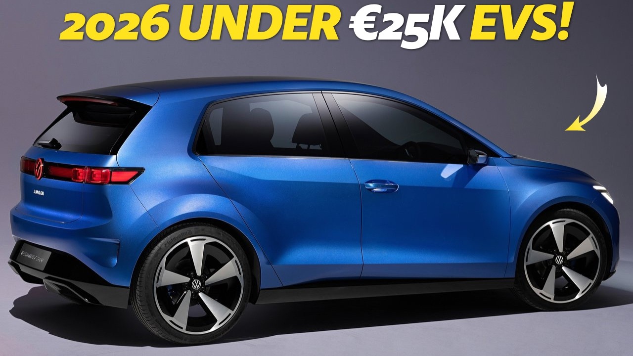 €25,000 Budget? These 2026 EVs Are Insanely Good