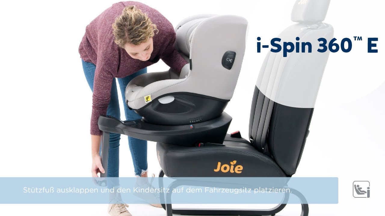How To | So installierst du den Joie i-Spin 360 E in deinem Fahrzeug