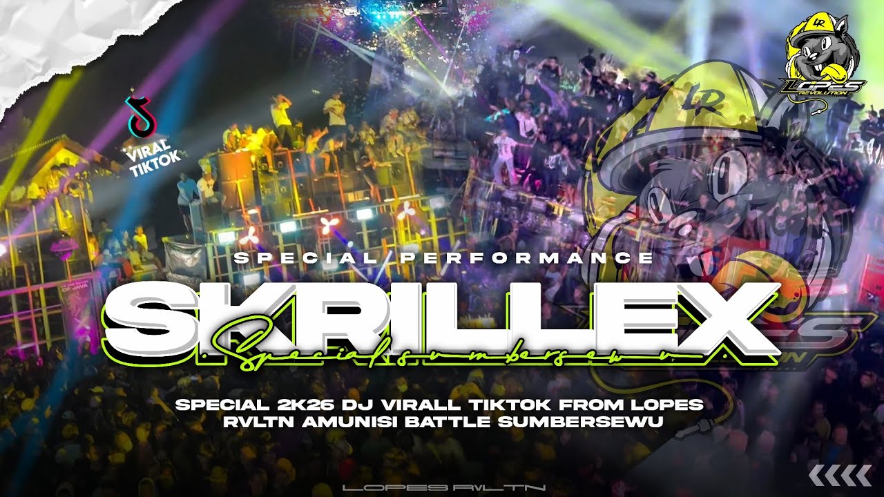 DJ BATTEL SUMBER SEWU‼️SKRILLEX MIDDEL JOTOS || LOPES REVOLUTION