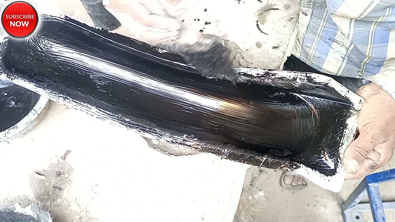 how to make motorcycle back  mudguard