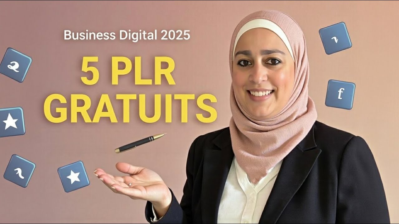 🔥 TOP 5 Sites PLR Gratuits pour Cr&eacute;er ton Business Digital en 2025 (Sans Comp&eacute;tences)