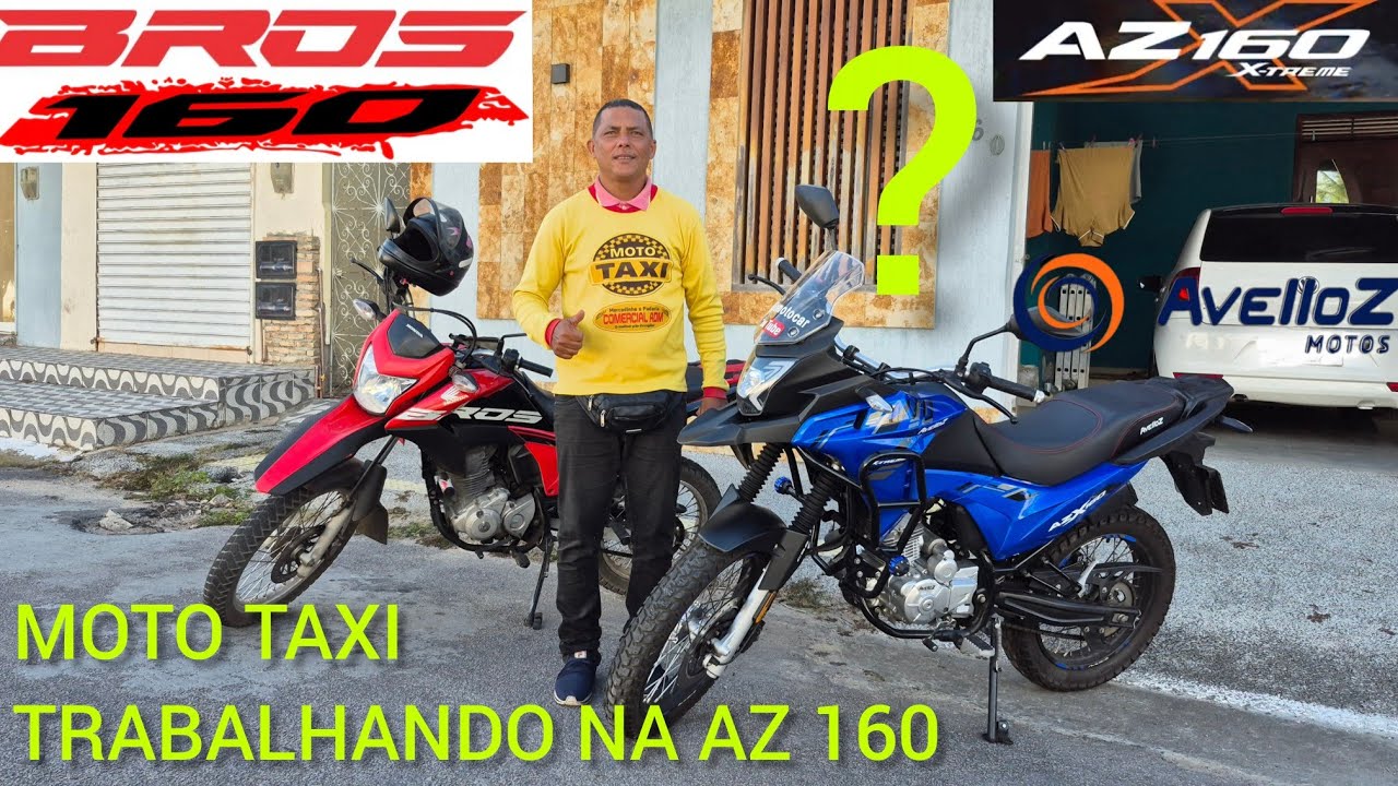 DONO DE BROS 160 TESTANDO AZ 160 AVELLOZ 
