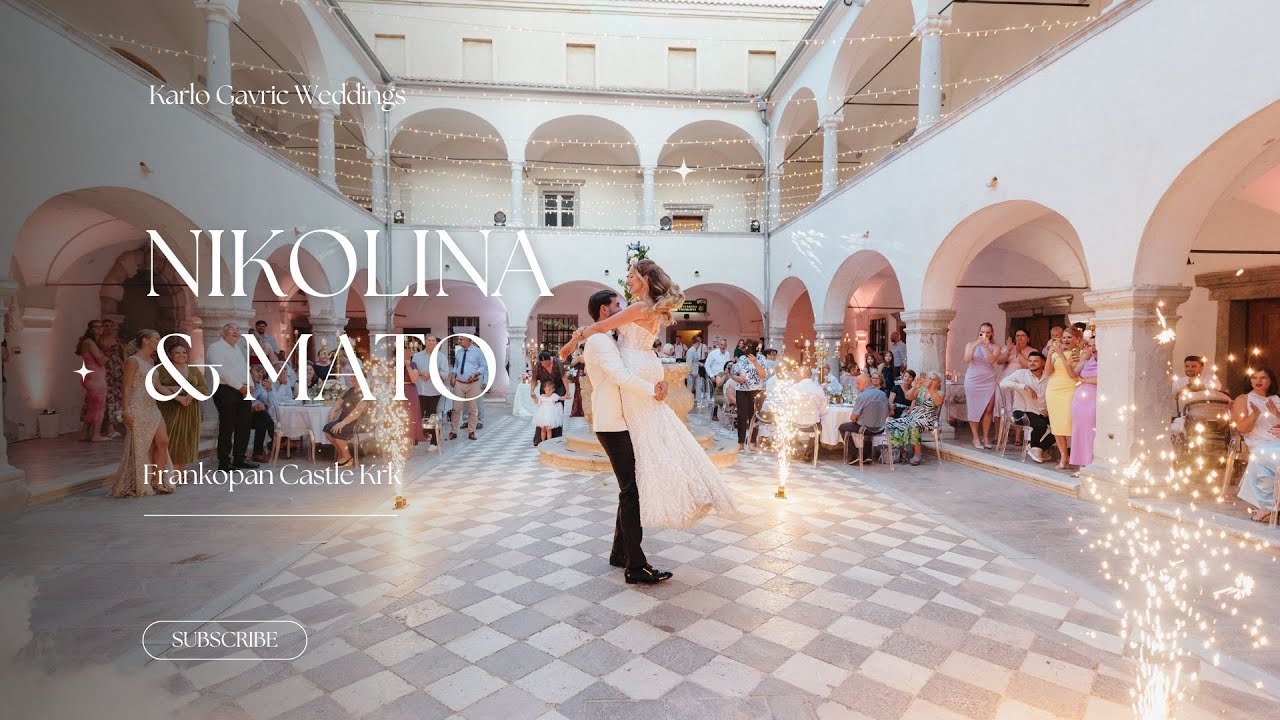 Frankopan Castle Wedding in Krk Croatia