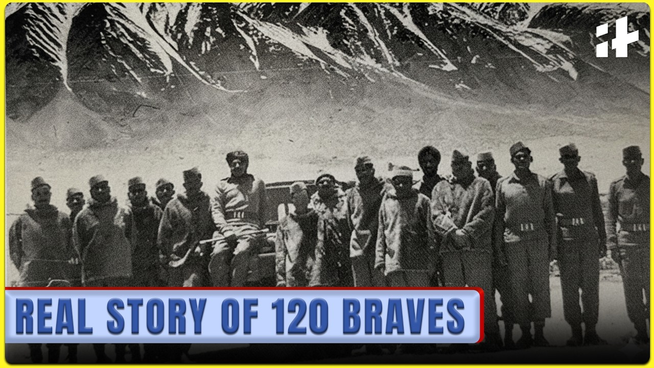 Rezang La: How 120 Indian Soldiers Stopped 5,000 Chinese Troops | 120 Bahadur | Major Shaitan Singh