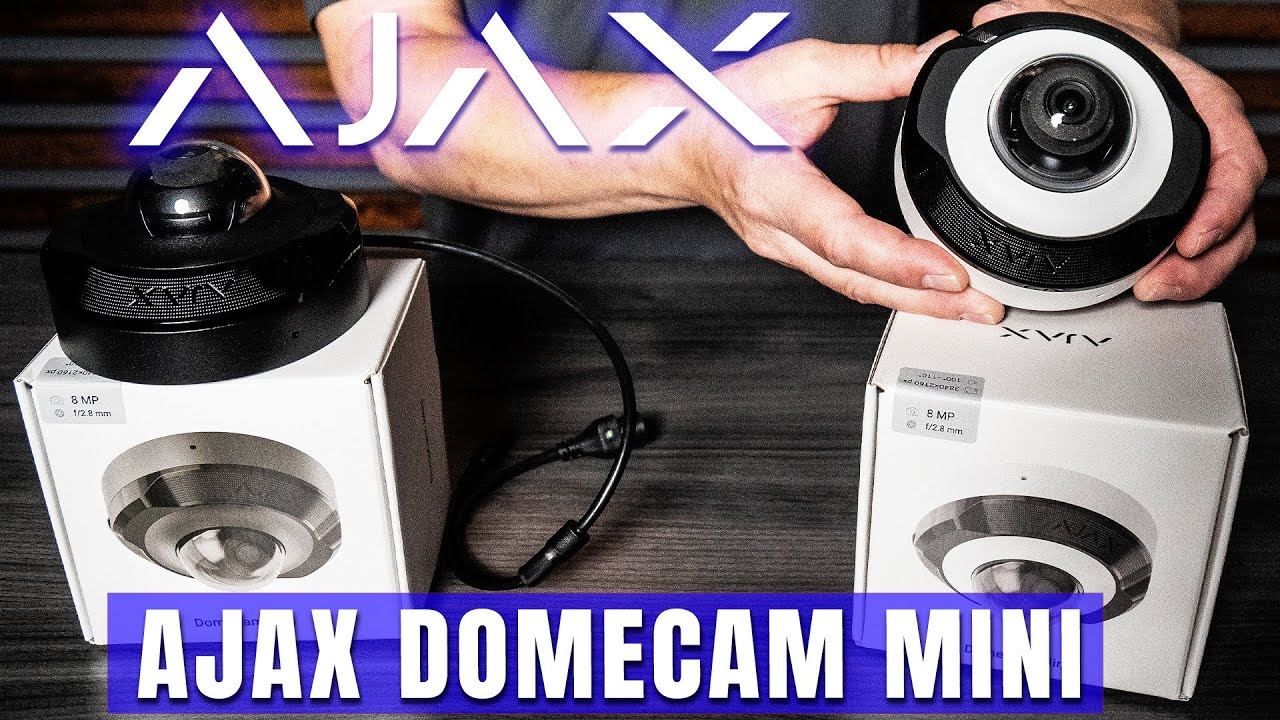 Ajax DomeCam Mini Overview | Wired AI-Powered Security IP Camera | Inaxsys