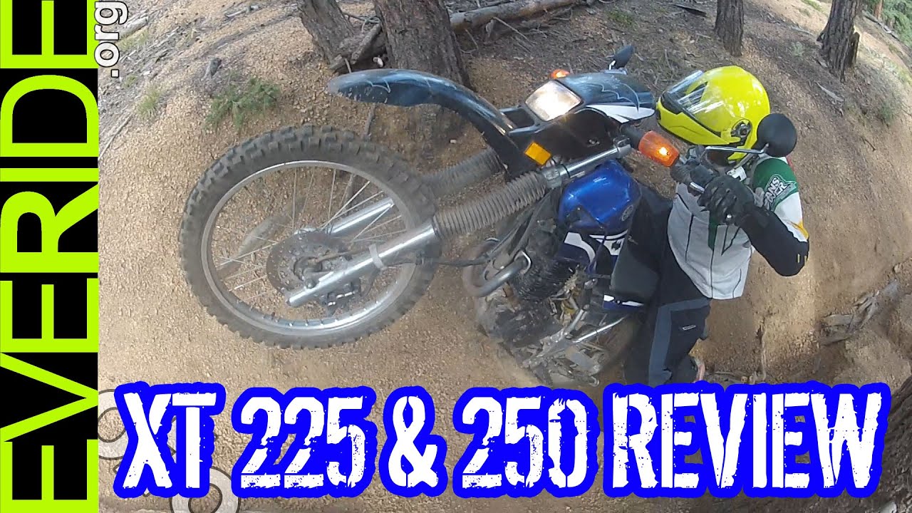 Обзор и поездка на Yamaha XT 250 и XT 225 