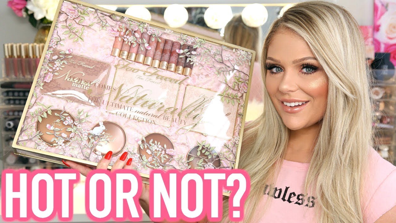 NEW TOO FACED NATURAL COLLECTION | FIRST IMPRESSIONS REVIEW + TUTORIAL