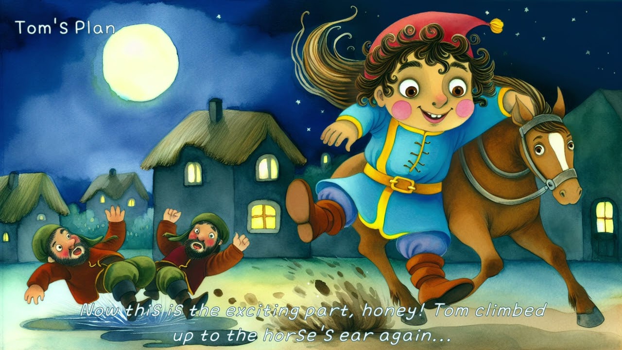 Tom Thumb's Big Adventures | 5-Minute Bedtime Story | Learn English Through Stories