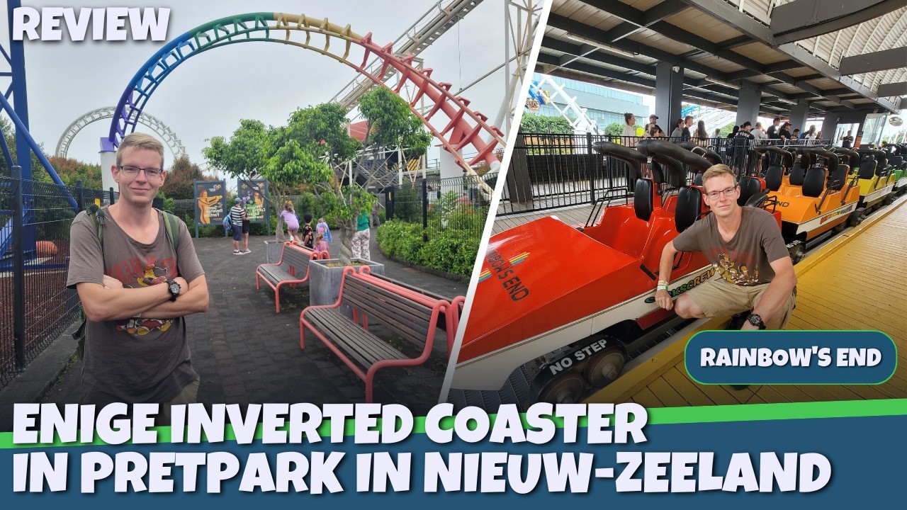 GROOTSTE Achtbaan Van Nieuw-Zeeland! & Bijzondere Log Flume | Rainbow's End 2025