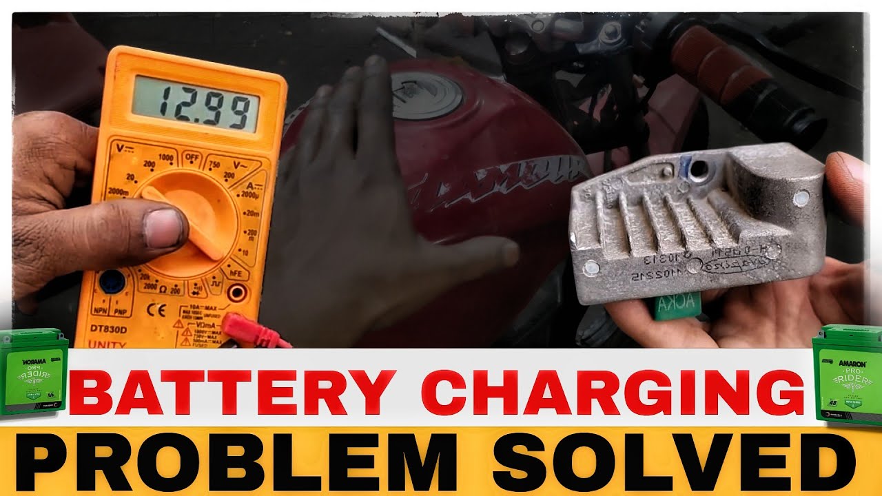 Glamour BS6 Fi BATTERY charging Problem | Bike ki battery charging nhi ho Rahi hai