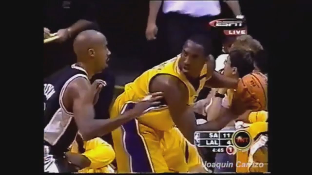 Kobe Bryant 27 Points 5 Ast 4 Stl Vs. Spurs, 2002-03 Season Opener.