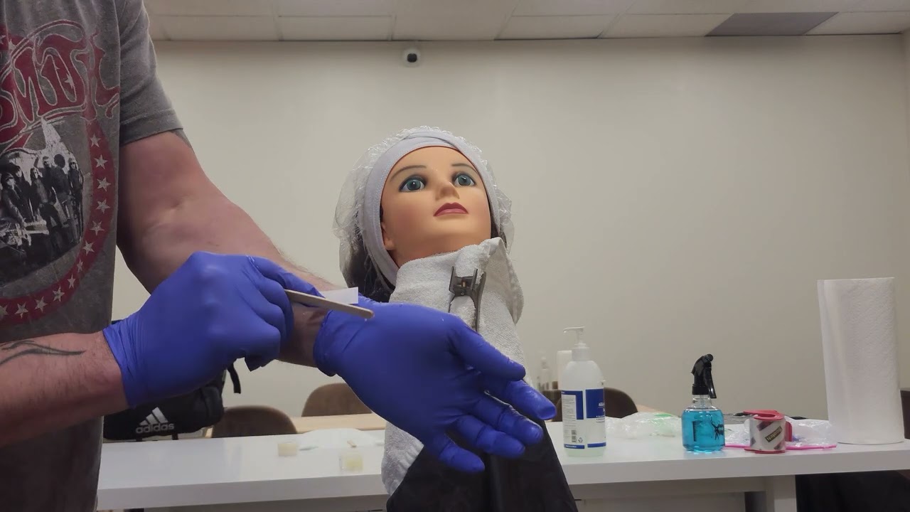Waxing Service Using Soft Wax Texas State Board Cosmetology Operator Practical Exam