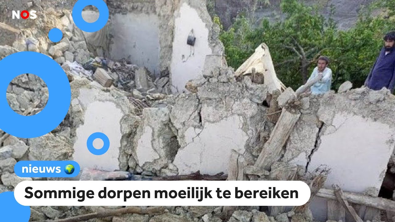 Doden en gewonden door grote aardbeving in Afghanistan