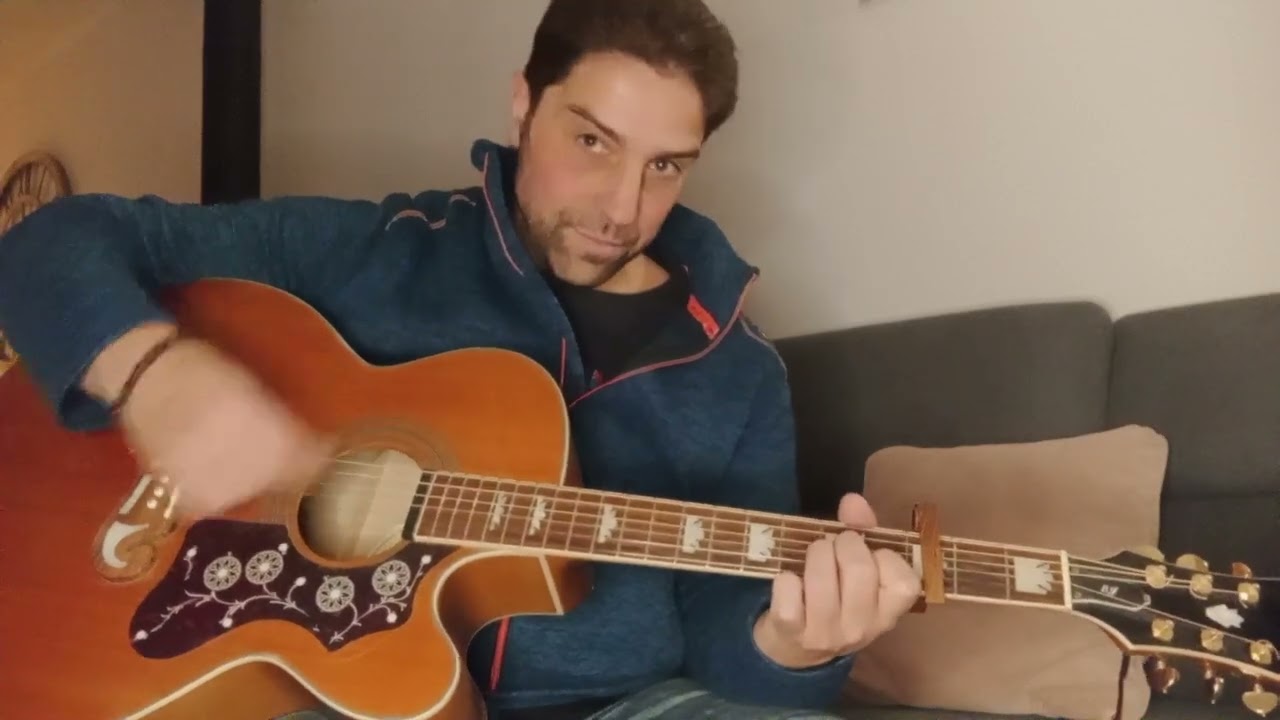 Careless Whisper - acoustic guitar cover/ play along with George Michael