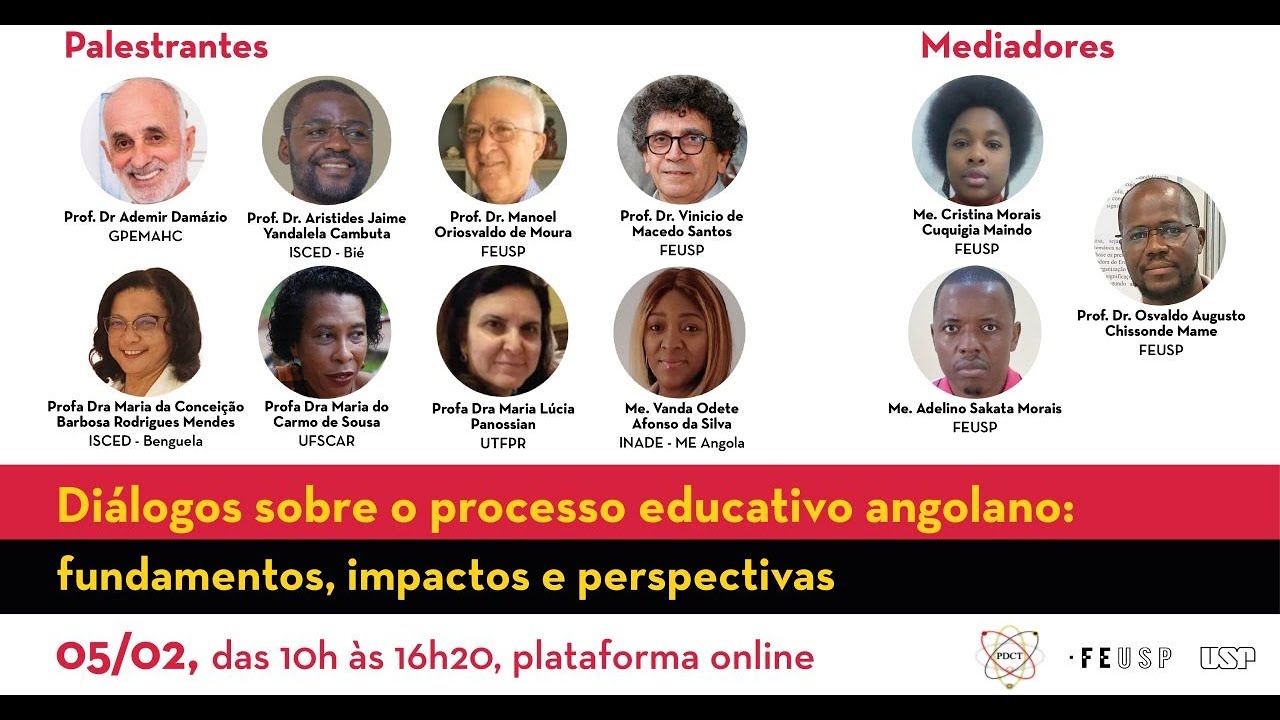 Diálogos sobre o processo educativo angolano: fundamentos, impactos e perspectivas - MANHÃ