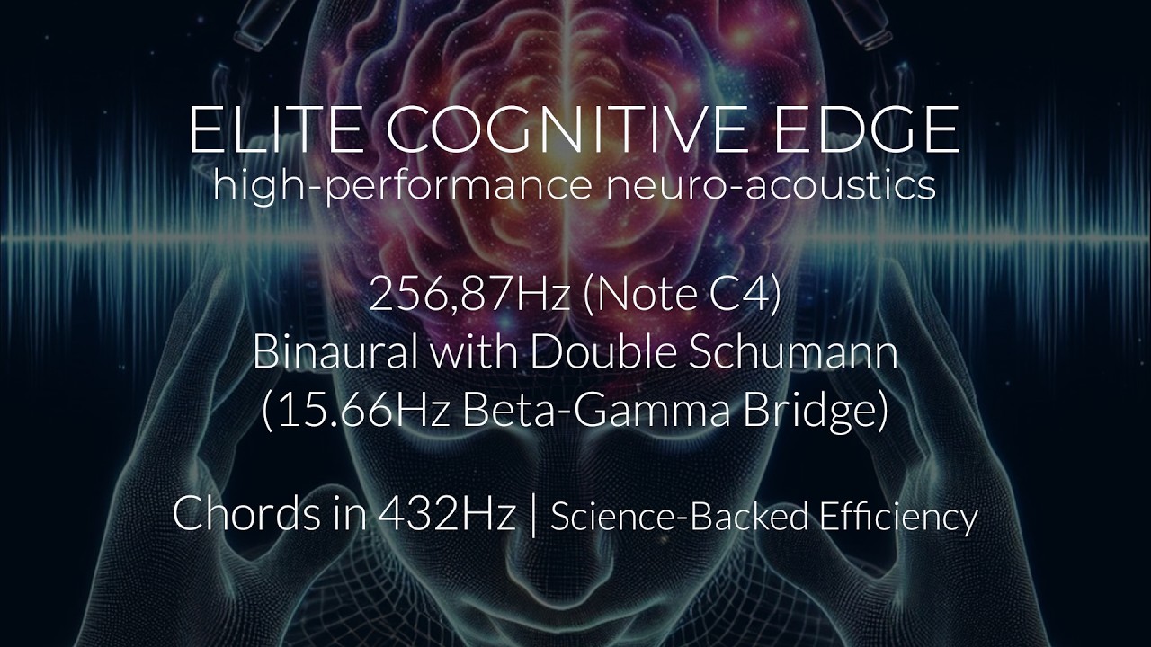 432Hz Deep Focus & Mental Clarity | 15,66Hz | ELITE COGNITIVE EDGE