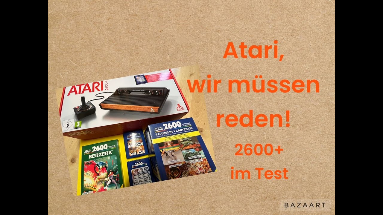 Atari 2600 plus Review german / deutsch