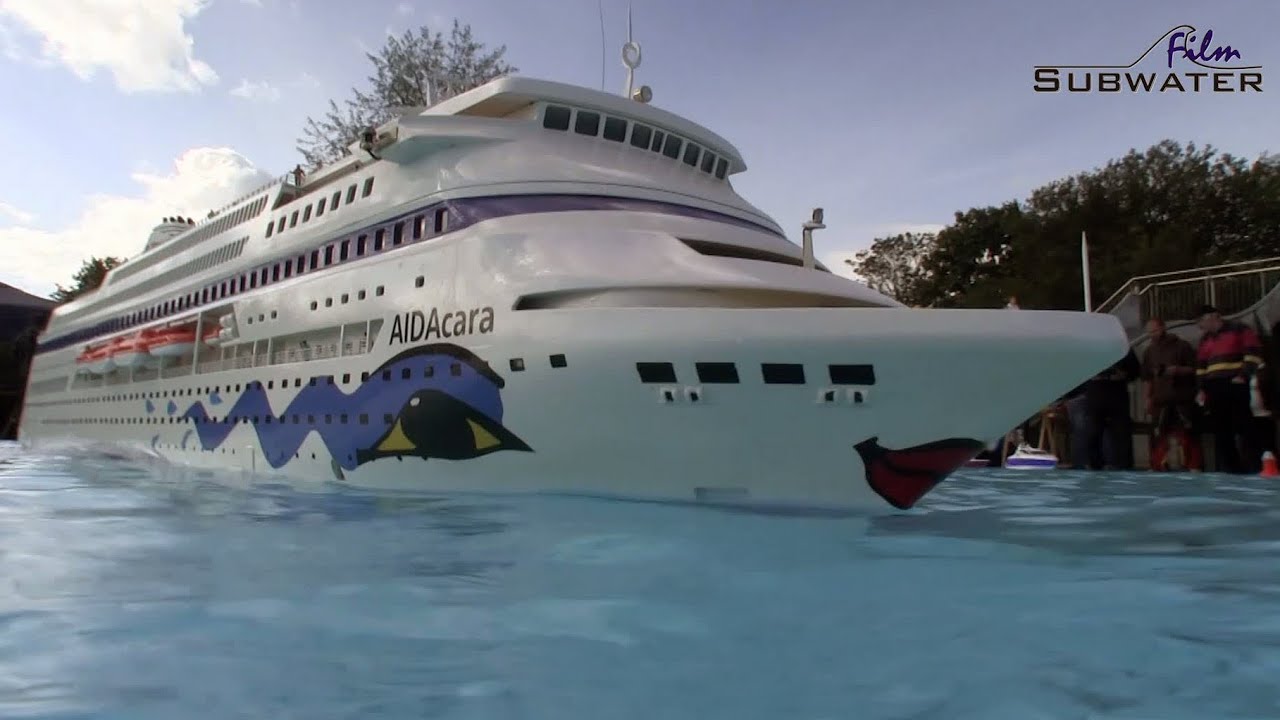 Modellbau Live 2012 - MS AIDAcara - das Clubschiff als funktionsfähiges Modell