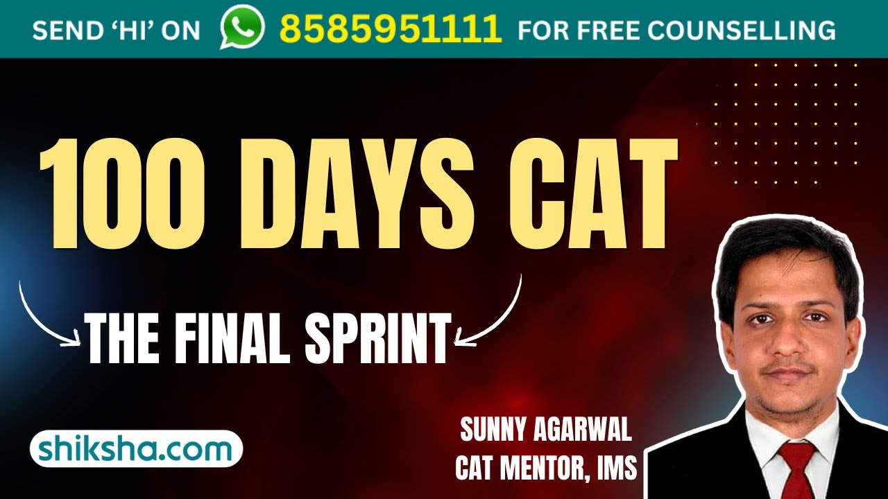 STOP Wasting Time! Topper's 100 Day CAT Strategy for Success #cat2025 #catpreparation