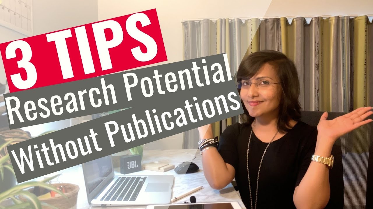 Show Outstanding Research Potential in CV - NO PUBLICATIONS NEEDED!!