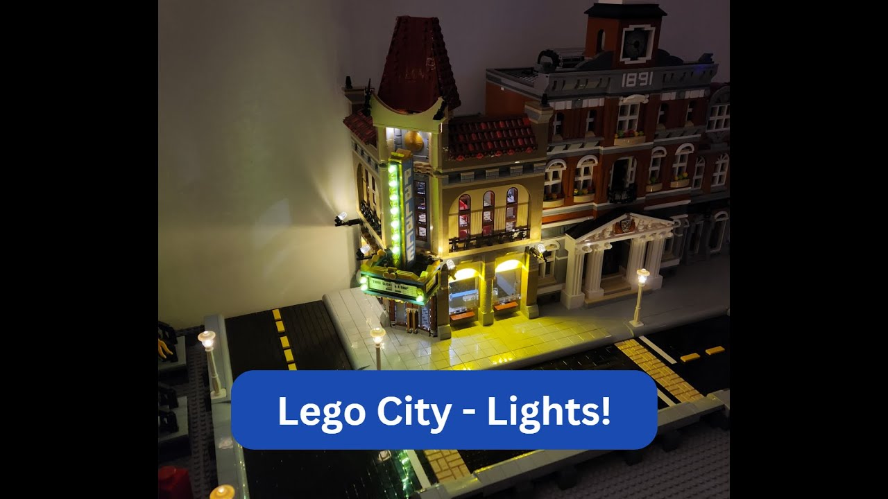 Lego City - Palace Cinema Lighting Review - Light My Bricks