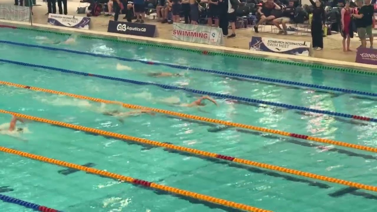 Edinburgh International 2026 Team Utmost IOM - Zack Bellhouse -  200 free Heat 
