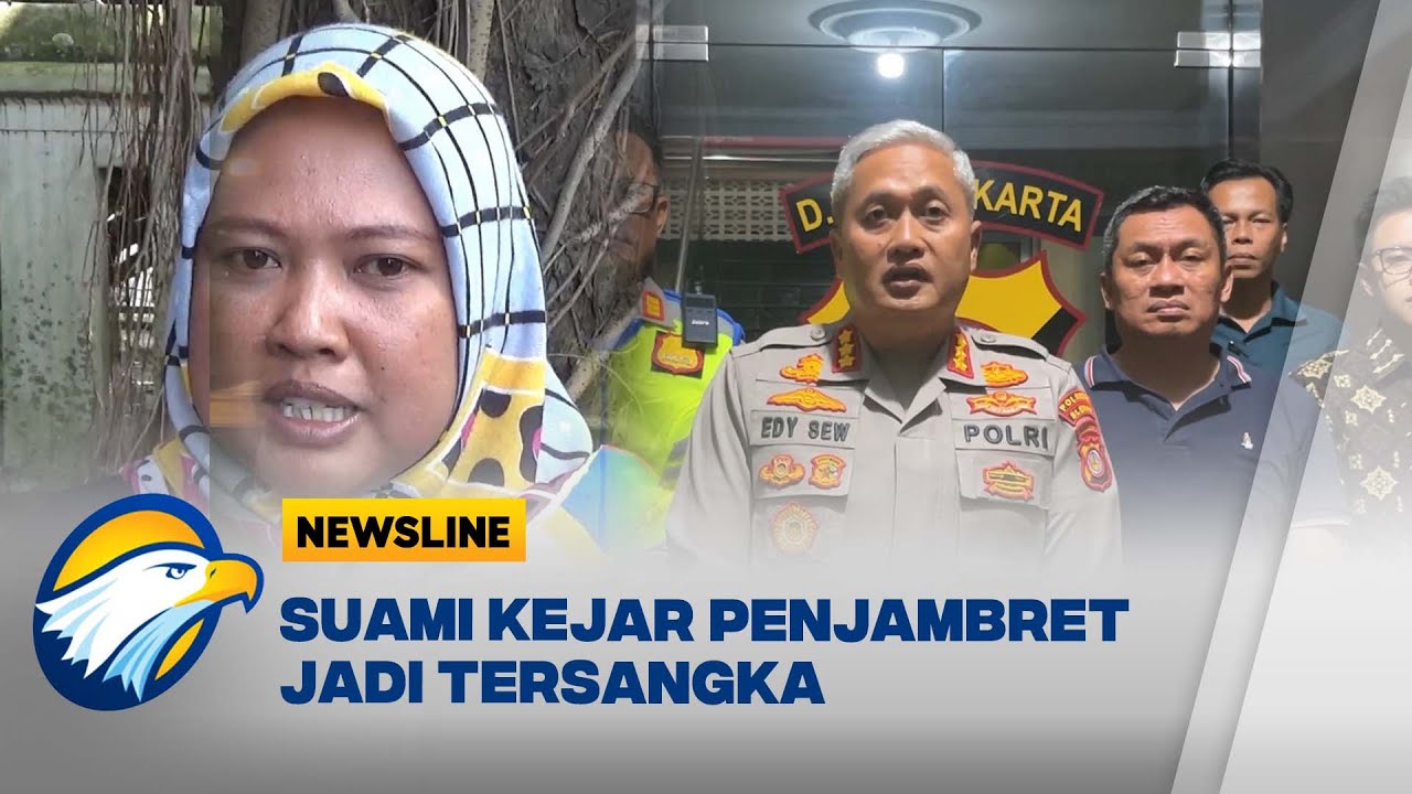 Suami Jadi Tersangka Kecelakaan Usai Kejar Penjambret | Newsline Berkas