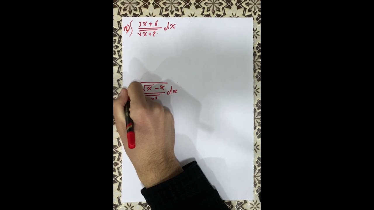 تكمله شروڤه كرنا پسياريت ته مامكاري نه دياركري   (Indefinite integral) ماده calculus .       