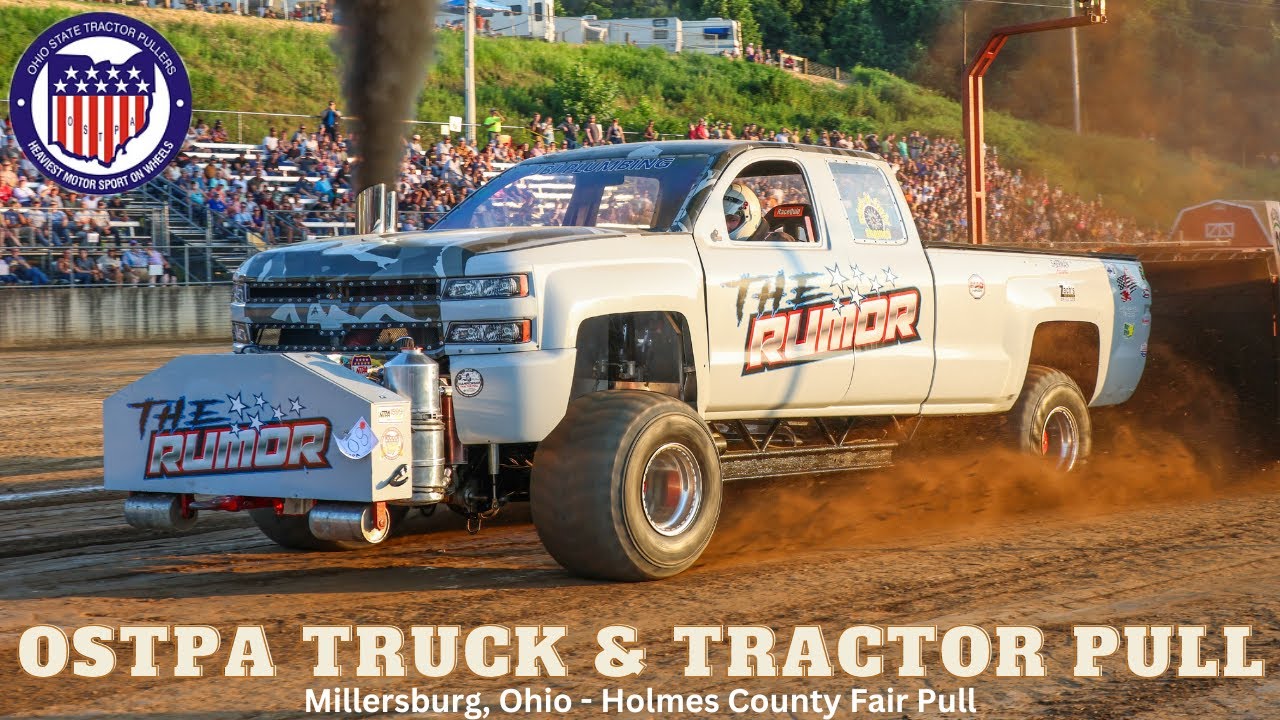 Millersburg, Ohio - OSTPA Truck & Tractor Pull - Holmes County Fair 2025