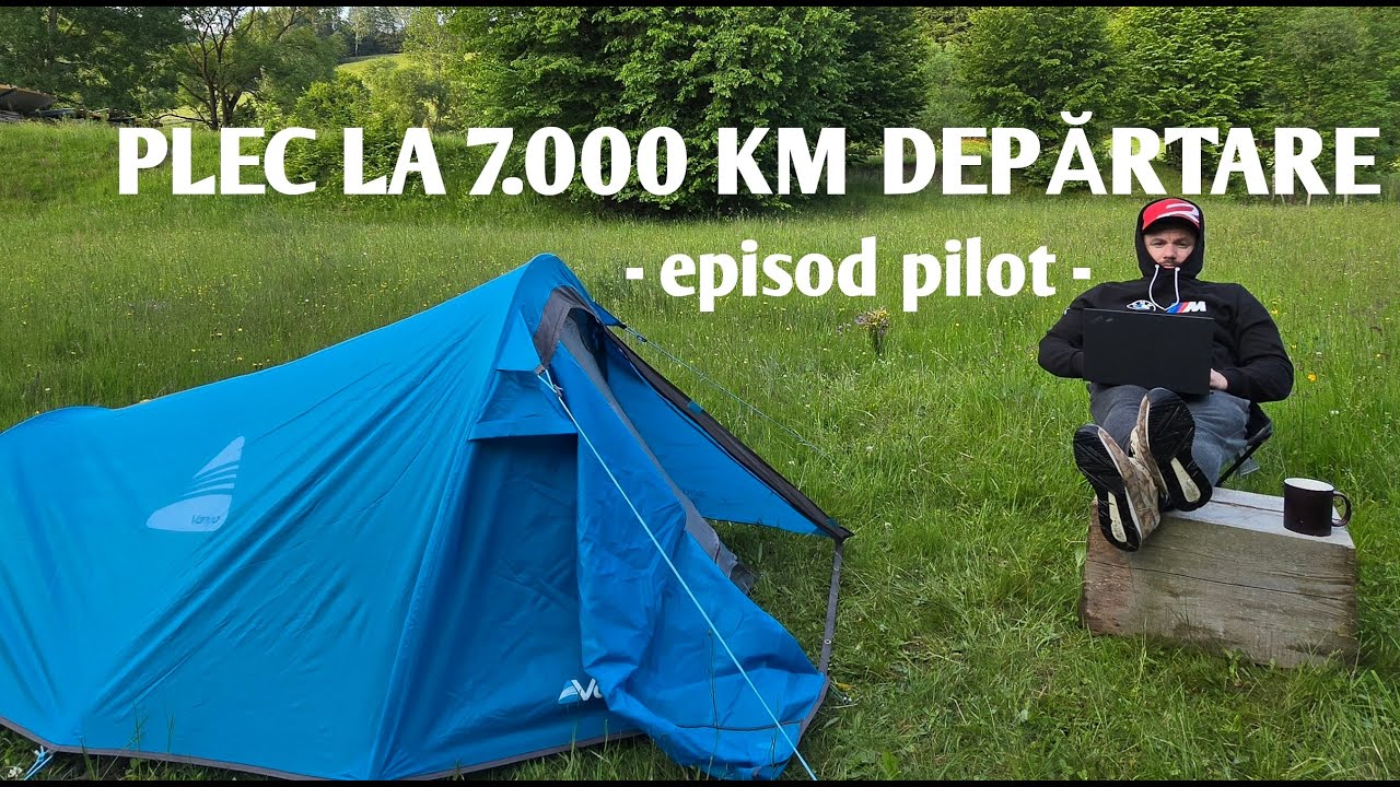 Plec la 7.000 km de casă. Cu motocicleta și cu cortul!