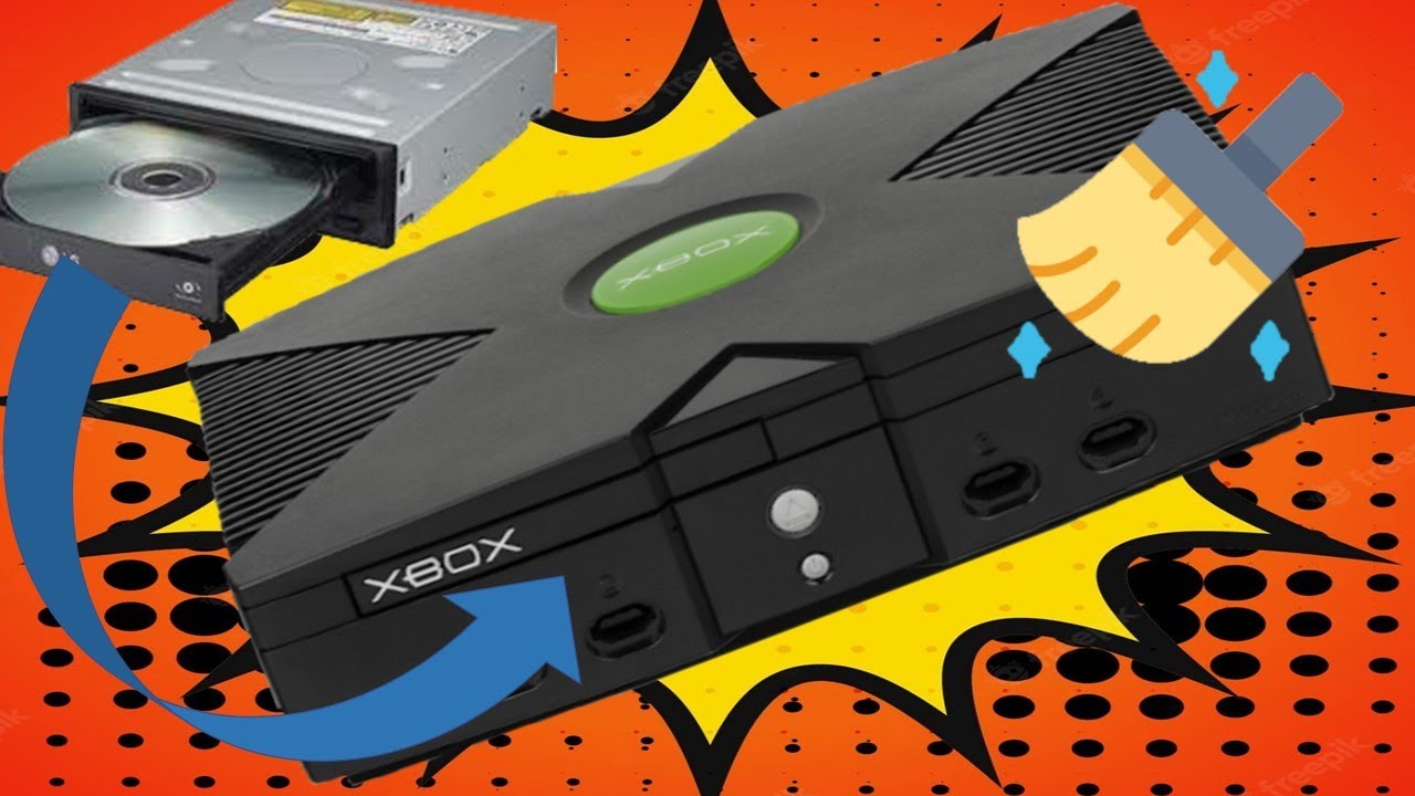 Compre una XBOX clásica de segunda y así fue como la repare ( limpieza y cambio de unidad de DVD )