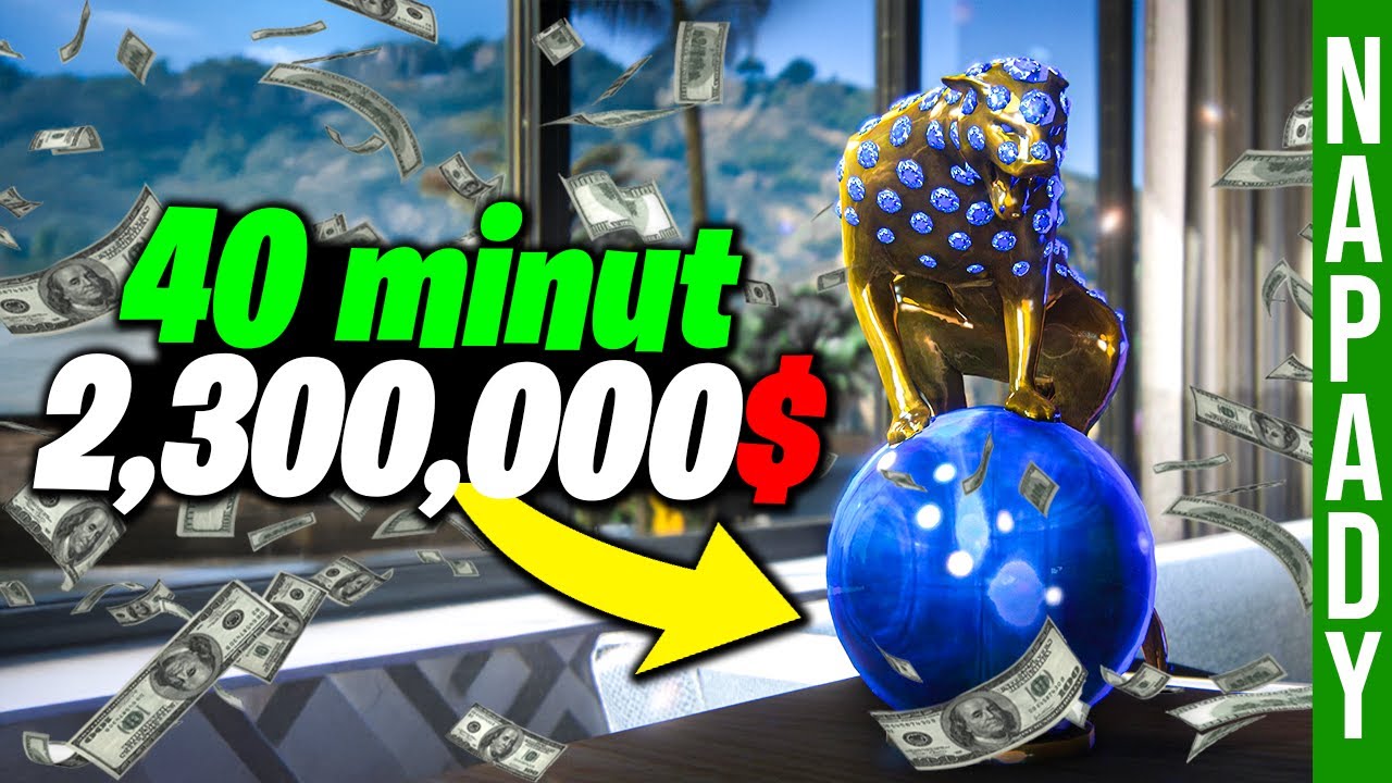 DWA MILIONY w 40 MINUT - CAYO PERICO BEZ CIĘĆ | GTA ONLINE