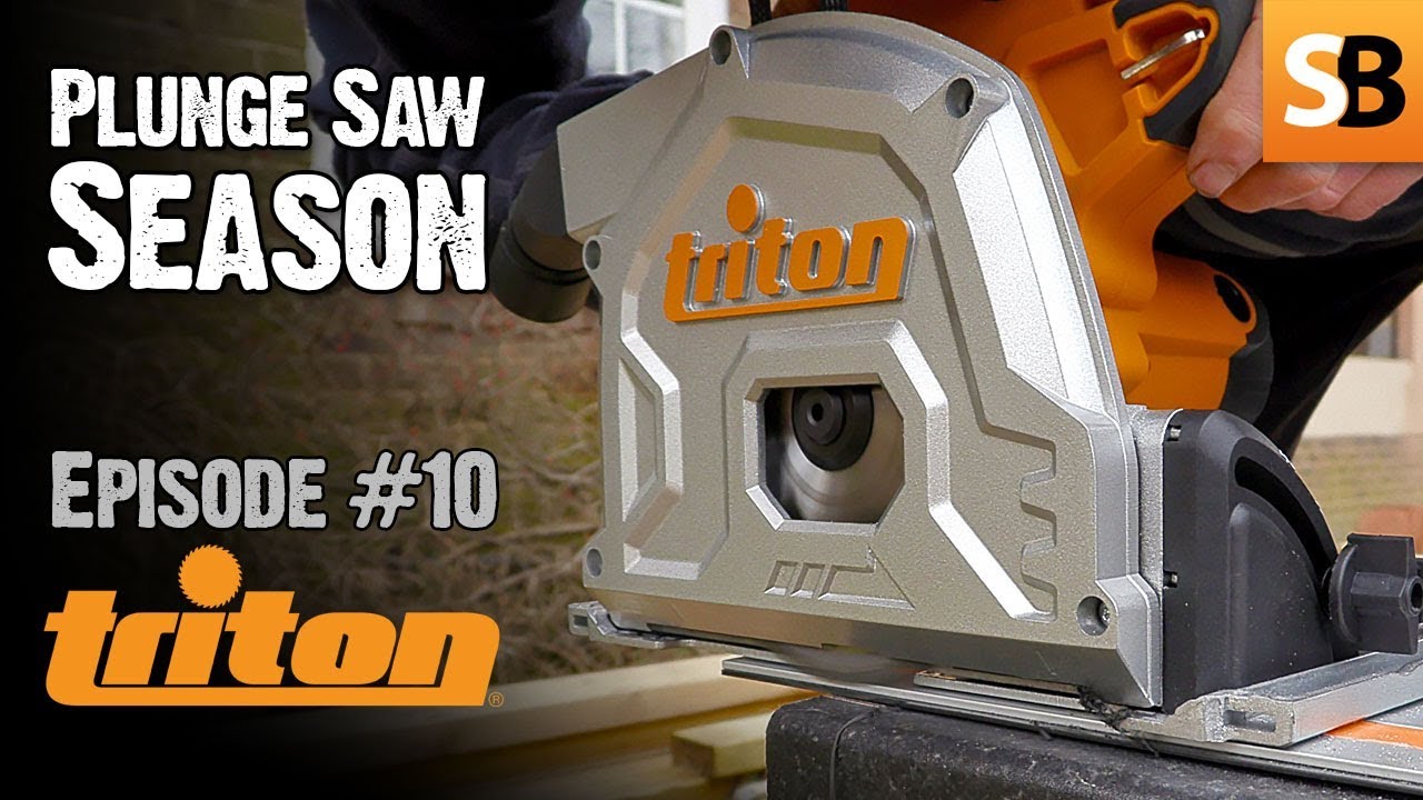 Triton TTS1400 Plunge Cut Track Saw - Episode 10