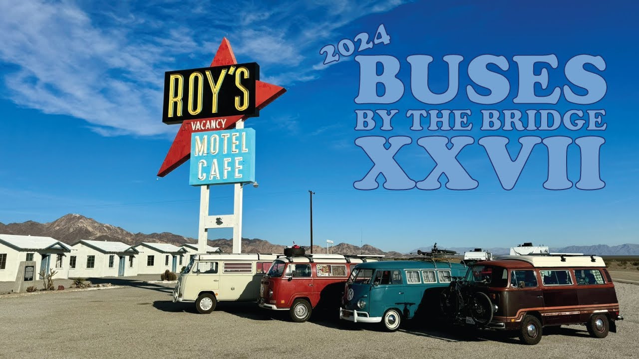 VW Buses converge on Lake Havasu Arizona for the 27th annual 