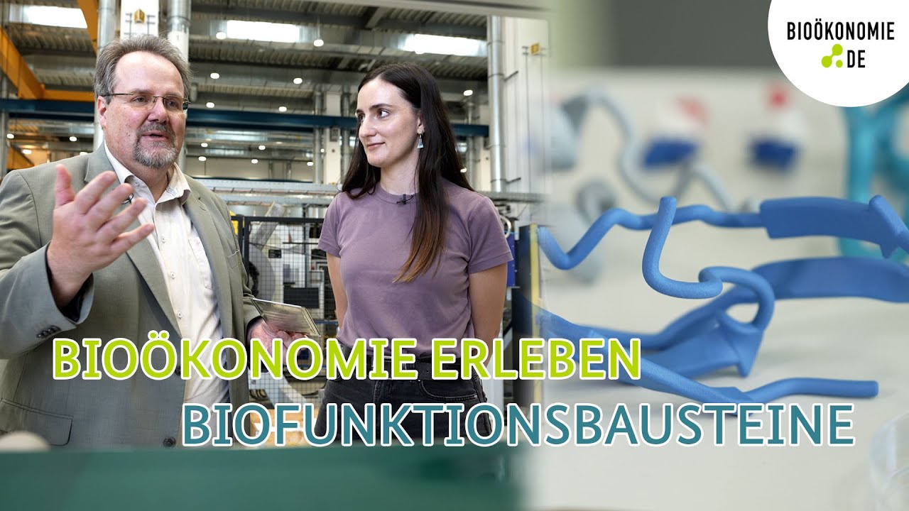 BIOÖKONOMIE ERLEBEN | Biofunktionsbausteine für nachhaltige Materialien
