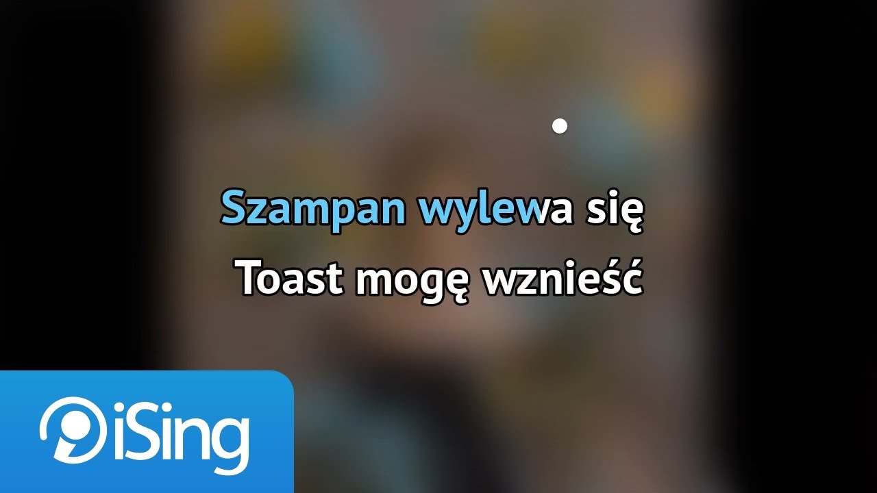 Sanah - Szampan (karaoke iSing)