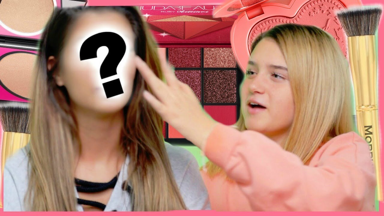 MY 14 YEAR OLD NIECE DOES MY MAKEUP!