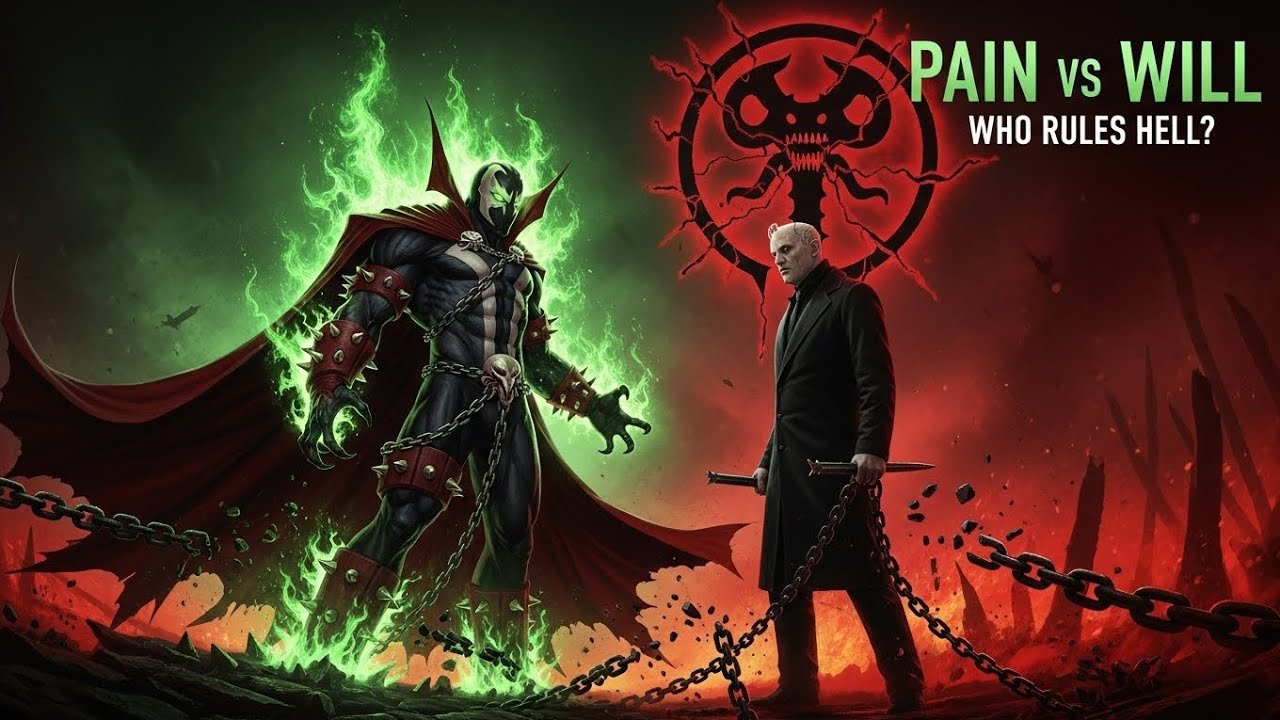 Spawn vs Pinhead FULL POWER | Hell’s Philosophy Clash Explained | Epic Dark Fantasy Battle