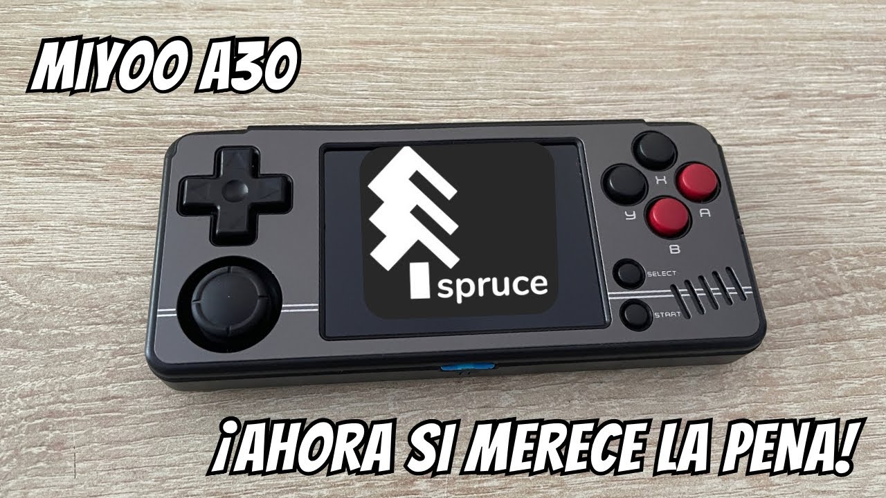 Miyoo A30 ¡Ahora si que merece la pena! Probamos Spruce OS