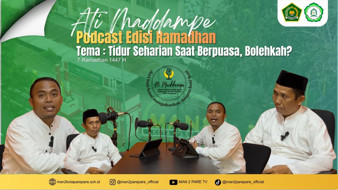Bolehkah tidur sepanjang hari saat berpuasa? - Podcast Ati Maddampe Edisi Ramadhan