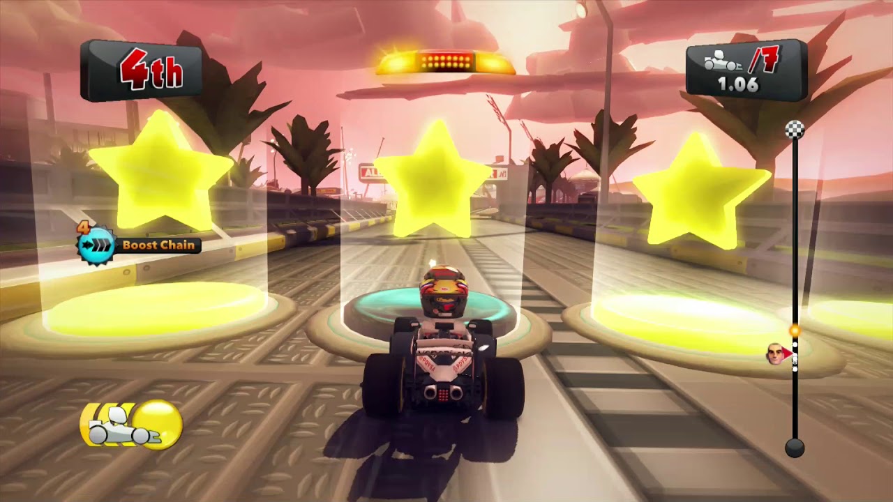 [Xbox 360] F1 Race Stars - Career: Elimination Nation 3,000CC - Pastor Maldonado