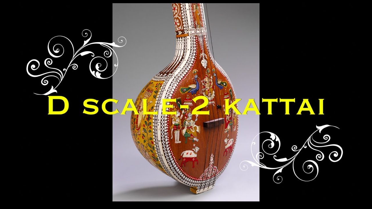 Tambura 2 kattai - D Scale